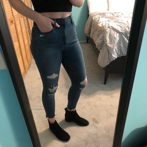 PacSun ankle distressed jeans